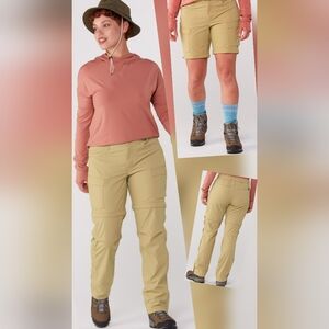 Rei Co-op Sahara Women's Convertible Pants - Size 8